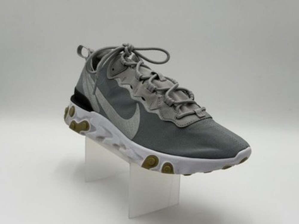 Nike React Element 55 Men’s Size 11 Metallic Silver